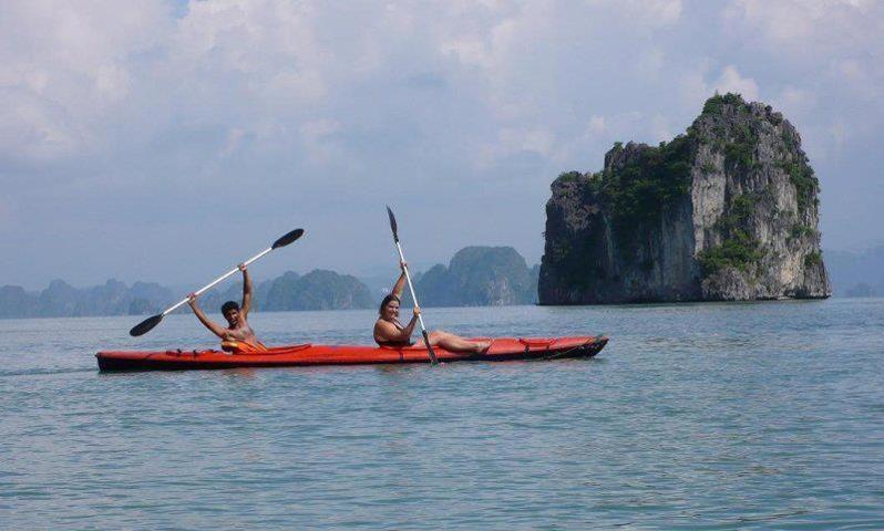 ホテルHoang Gia Minh カットバ島 エクステリア 写真